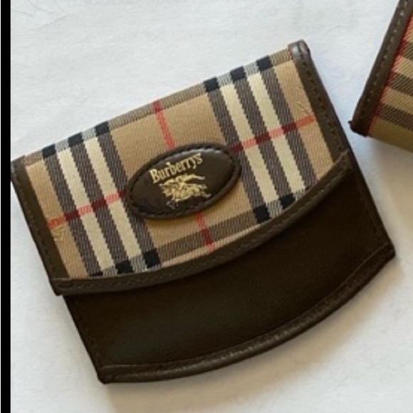 Burberry Nova Check/Leather Card/snap wallet 🔥Hers/His? Excellent Condition🔥 - Picture 3 of 7